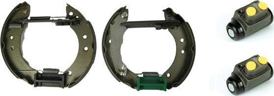 ANDEL A7034 - Drum Brake Shoe Set car-mod.net