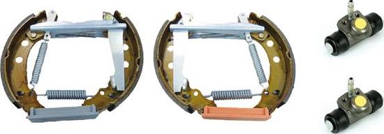 ANDEL A7035 - Drum Brake Shoe Set car-mod.net