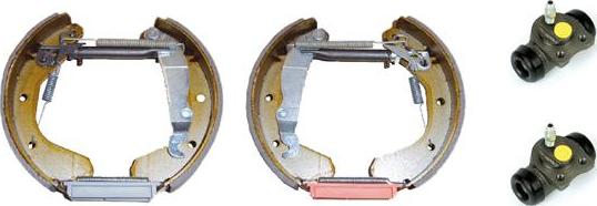 ANDEL A7155 - Drum Brake Shoe Set car-mod.net