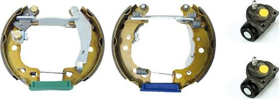 ANDEL A7106 - Drum Brake Shoe Set car-mod.net