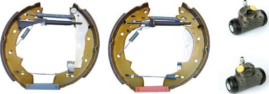 ANDEL A7115 - Drum Brake Shoe Set car-mod.net