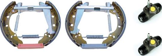 ANDEL A7312 - Drum Brake Shoe Set car-mod.net