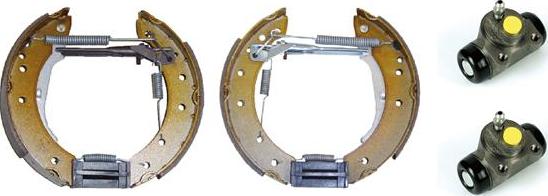 ANDEL A7375 - Drum Brake Shoe Set car-mod.net