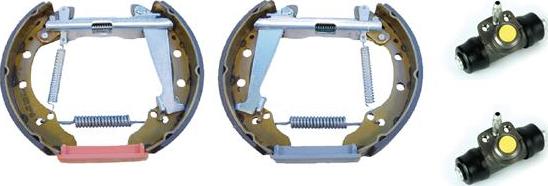 ANDEL A7274 - Drum Brake Shoe Set car-mod.net