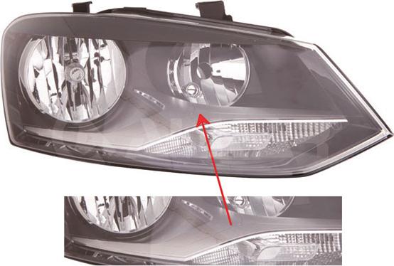 ANDEL AI56268 - Headlight car-mod.net