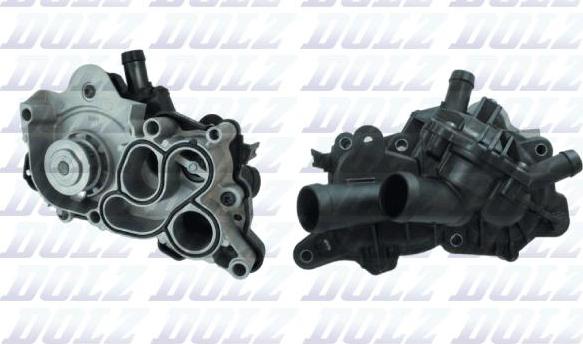 ANDEL ANB0653 - Water Pump car-mod.net