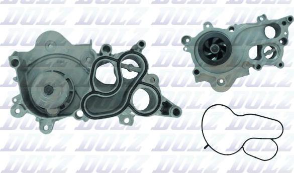 ANDEL ANB0652 - Water Pump car-mod.net