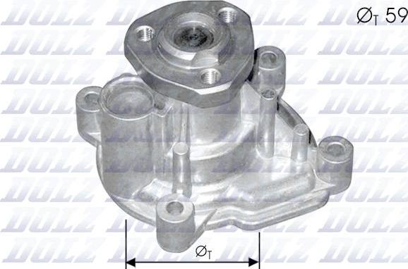 ANDEL ANB0042 - Water Pump car-mod.net