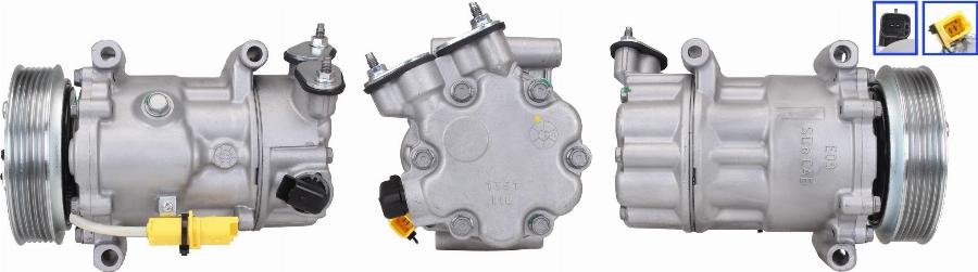 ANDEL ANC0003 - Compressor, air conditioning car-mod.net