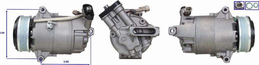 ANDEL ANC0271 - Compressor, air conditioning car-mod.net