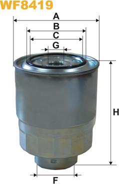 ANDEL ANF0434 - Fuel filter car-mod.net