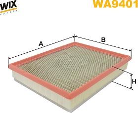 ANDEL ANF0153 - Engine Air Filter car-mod.net