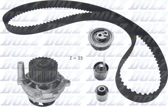 ANDEL ANK0091 - Water Pump & Timing Belt Set car-mod.net