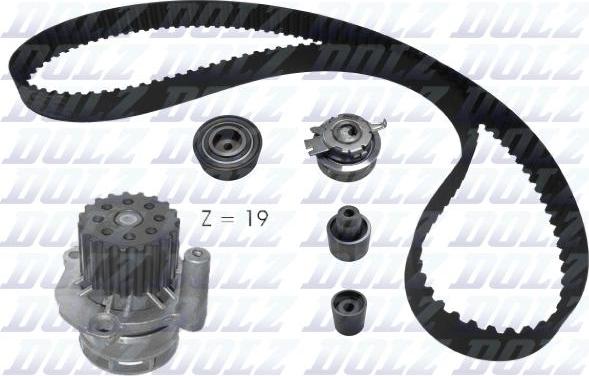 ANDEL ANK0080 - Water Pump & Timing Belt Set car-mod.net