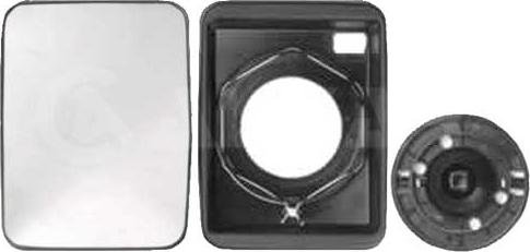 ANDEL AR51039 - Mirror Glass, wide angle mirror car-mod.net