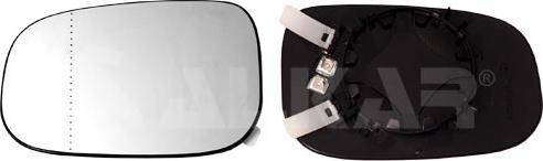 ANDEL AR58528 - Mirror Glass, outside mirror car-mod.net