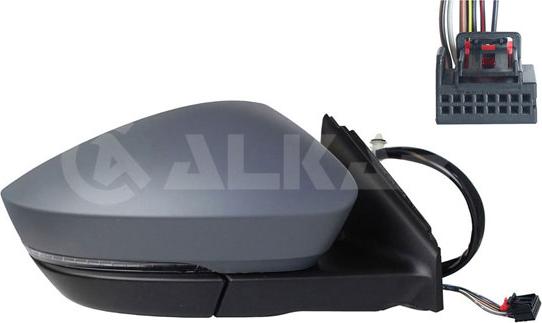 ANDEL AR62150 - Outside Mirror car-mod.net