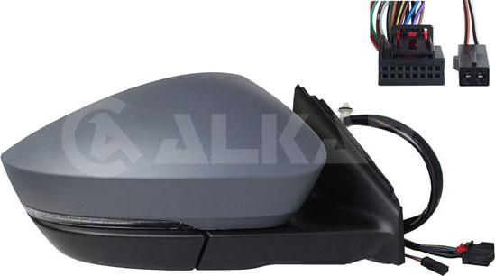 ANDEL AR62158 - Outside Mirror car-mod.net