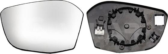 ANDEL AR62105 - Mirror Glass, outside mirror car-mod.net