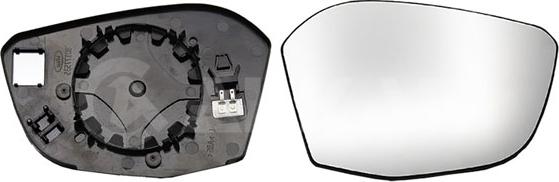 ANDEL AR62112 - Mirror Glass, outside mirror car-mod.net