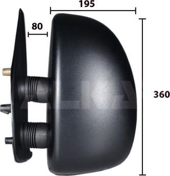 ANDEL AR15275 - Outside Mirror car-mod.net