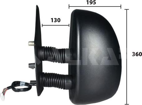 ANDEL AR15273 - Outside Mirror car-mod.net