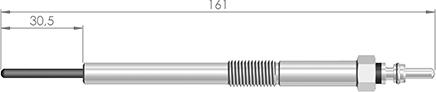A-N PARTS 161 036 - Glow Plug car-mod.net