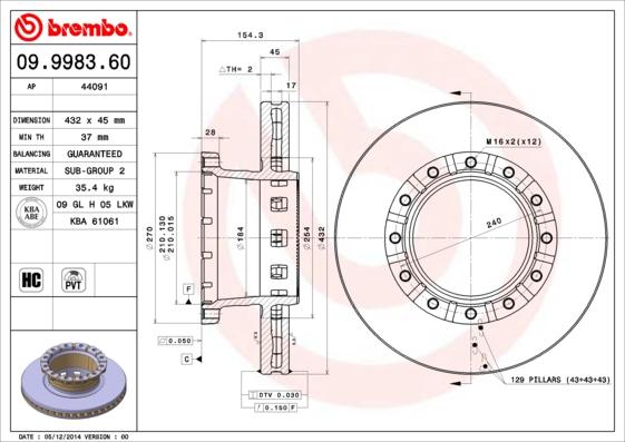 AP 44091 - Brake Disc car-mod.net