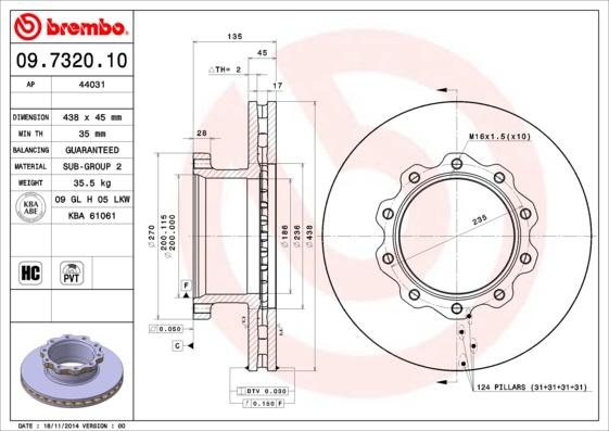 AP 44031 - Brake Disc car-mod.net