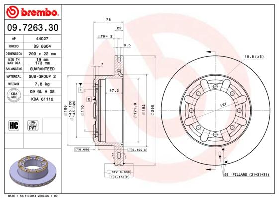 AP 44027 - Brake Disc car-mod.net