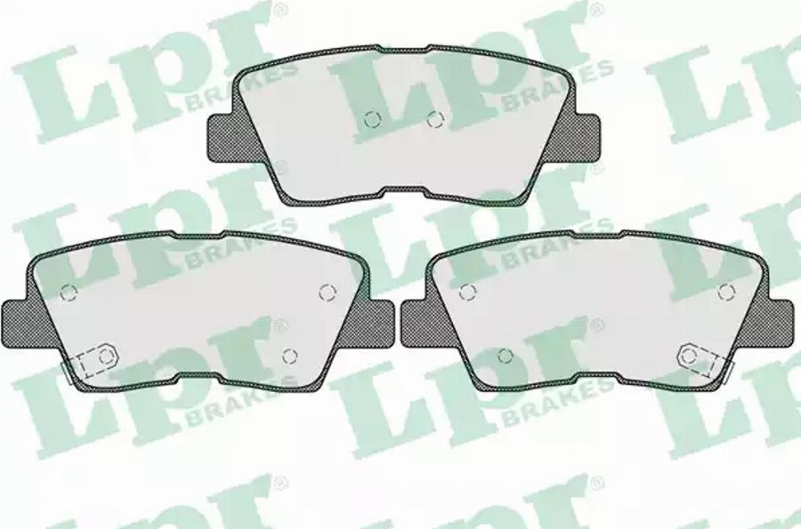 AP 05P1558 - Brake Pad Set, disc brake car-mod.net