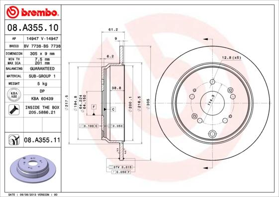 AP 14947 - Brake Disc car-mod.net