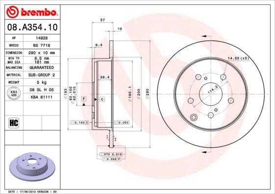 AP 14928 - Brake Disc car-mod.net