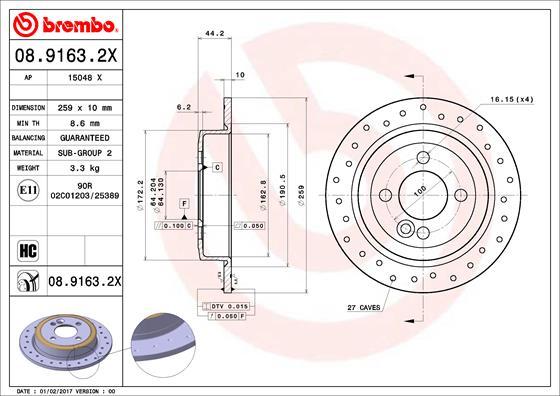 AP 15048 X - Brake Disc car-mod.net