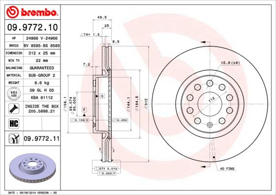 AP 24966 - Brake Disc car-mod.net