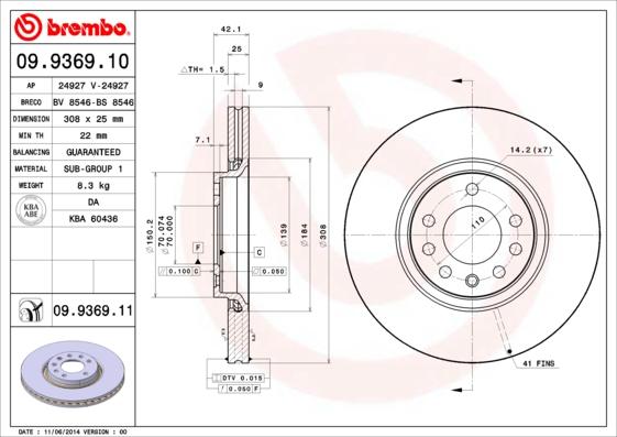 AP 24927 - Brake Disc car-mod.net