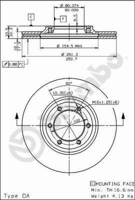 AP 24425 - Brake Disc car-mod.net