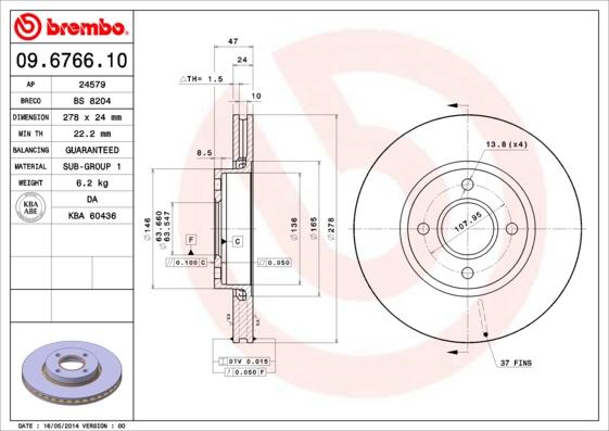 AP 24579 - Brake Disc car-mod.net