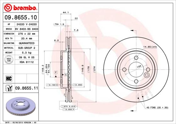 AP 24220 - Brake Disc car-mod.net