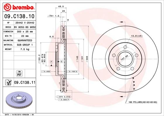AP 25442 - Brake Disc car-mod.net