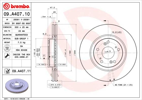 AP 25091 - Brake Disc car-mod.net
