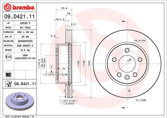 AP 20032V - Brake Disc car-mod.net