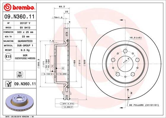 AP 20137 V - Brake Disc car-mod.net