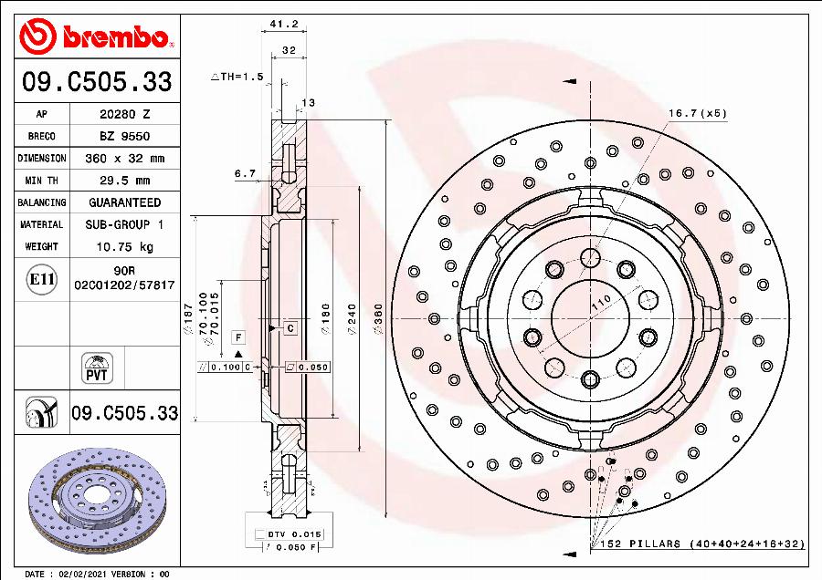AP 20280 Z - Brake Disc car-mod.net