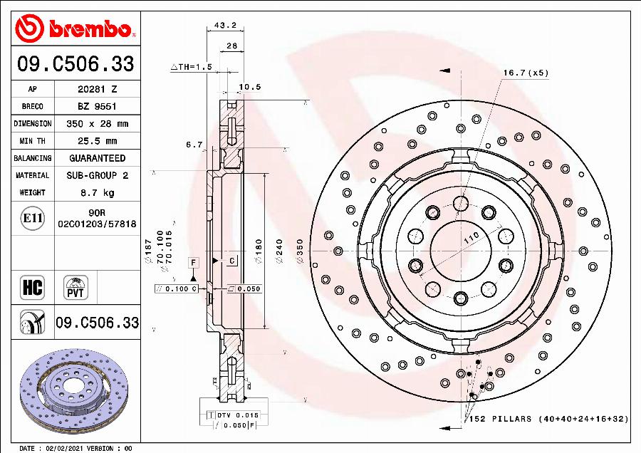 AP 20281 Z - Brake Disc car-mod.net