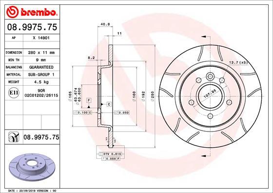 AP X 14901 - Brake Disc car-mod.net