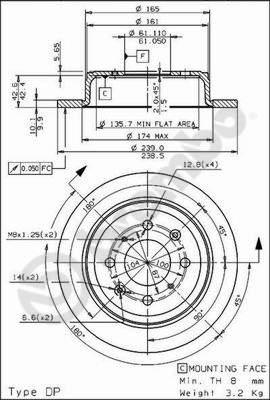 AP X 14683 - Brake Disc car-mod.net