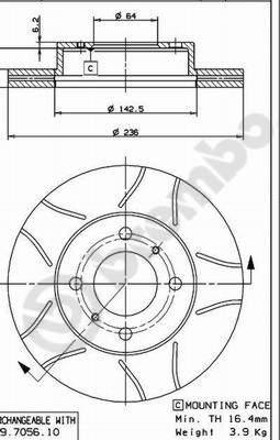 AP X 24687 - Brake Disc car-mod.net
