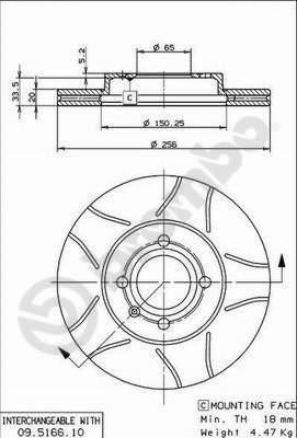 AP X 24217 - Brake Disc car-mod.net