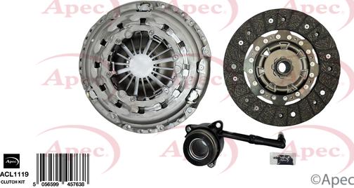 APEC ACL1119 - Clutch Kit car-mod.net